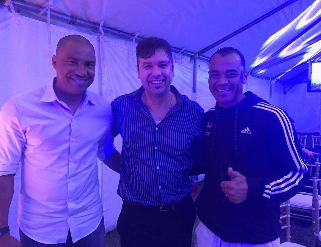 Ivan Rocha, Gleyson Pérsio e Cafu