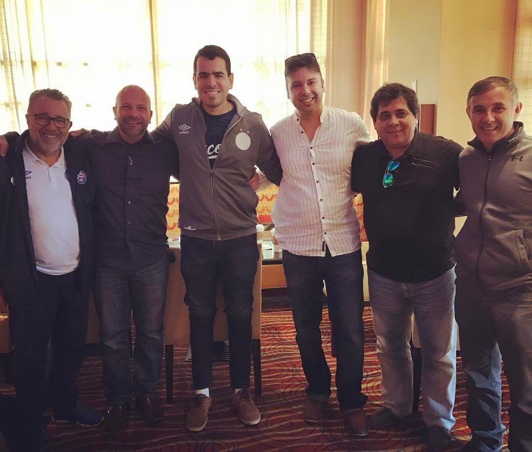 Kaká, Paulo César, Gleyson Pérsio e dirigente do Bahia